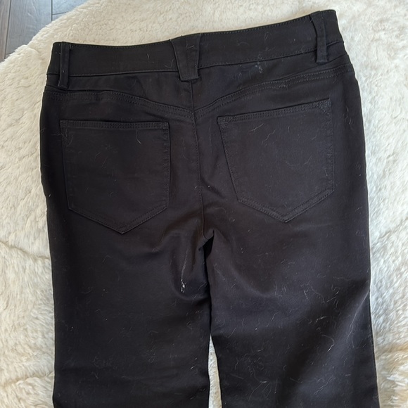 GH Bass and Company super stretchy, black high-rise,ankle length jeans - Picture 3 of 4